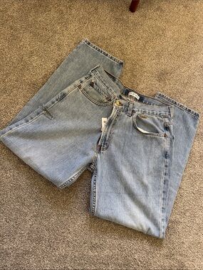 PARKE by Chelsea parke Classic Light Blue Straight Jeans